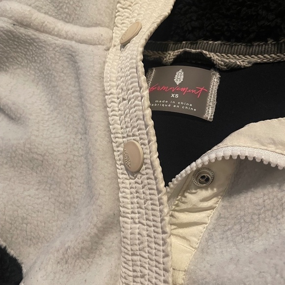 Free People Fall To Rise Fleece Quarter Snap - Picture 8 of 8